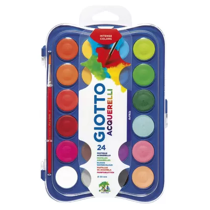 Aquarela 24 Cores 352400 Giotto