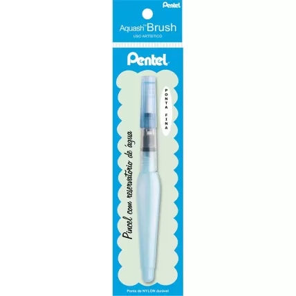 Pincel Aquash Brush Ponta Fina XP-FRH-F6 Pentel