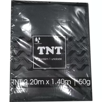 TNT Preto 2.20x1.4 Ouro Branco PCT 1 UN