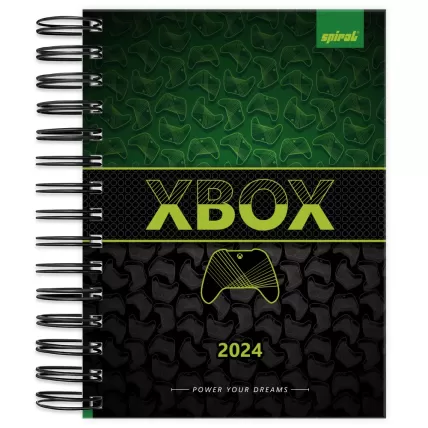 Agenda Diária 2024 XBOX Spiral