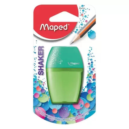 Apontador com Depósito Shaker Verde Maped