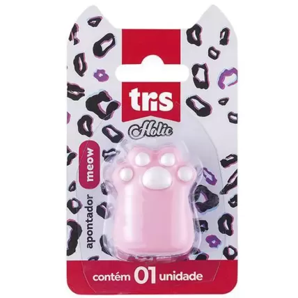 Apontador Holic Pets Cores Sortidas BT 1 UN Tris