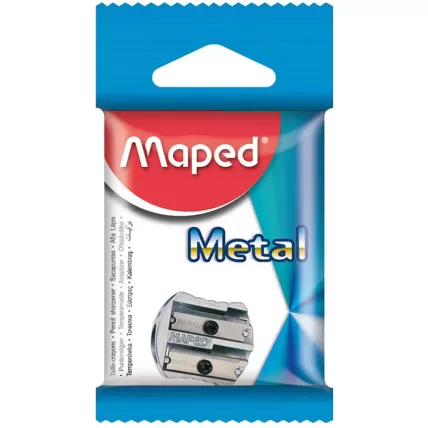 Apontador Metal 2 Furos Padrão e Jumbo Maped