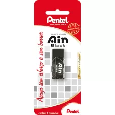 Borracha Técnica Hi-Polymer Ain Black Pentel BT 1 UN