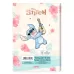 Caderno 1/4 CD Brochura Costurado Disney Stitch