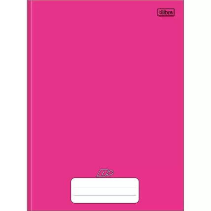 Caderno Brochura CD Universitário D+ Rosa 96 FL