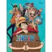 Caderno Brochura CD Universitário One Piece 80 Folhas Tilibra