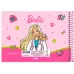 Caderno Cartografia e Desenho CD Barbie