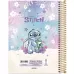 Caderno Universitário CD 10X1 160 Fls Disney Stitch Spiral