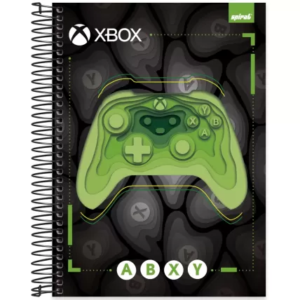 Caderno Universitário CD 10M 160 FL XBox Spiral