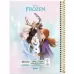 Caderno Universitário CD 1X1 80 FL Disney Frozen Spiral