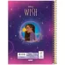 Caderno Universitário CD 1X1 80 FL Disney Wish Spiral