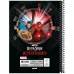 Caderno Universitário CD 1X1 80 FL Doutor Estranho Spiral