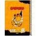 Caderno Universitário CD 1X1 80 FL Garfield Spiral