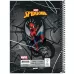 Caderno Universitário CD 1X1 80 FL Homem Aranha Spiral