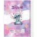 Caderno Universitário CD 20X1 320 Folhas Disney Stitch Spiral