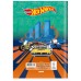 Caderno Universitário CD Costurado 80 FL Hot Wheels