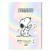 Caderno Universitário CD Costurado 80 Folhas Snoopy