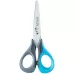 Tesoura Sensoft 3D Canhoto 13cm Azul