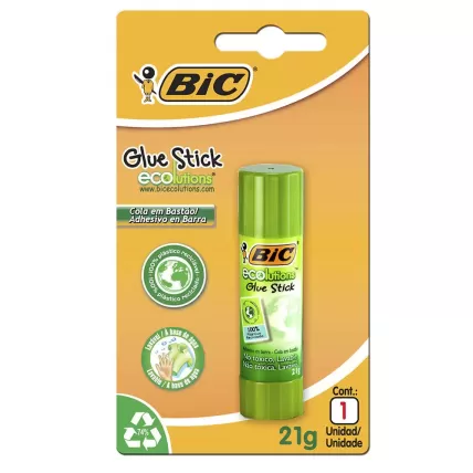 Cola Bastão BIC ECOlutions 21g BT 1 UN