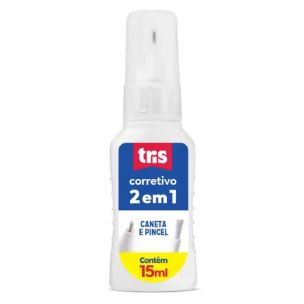 Corretivo Líquido 2 em 1 Tris 15ml