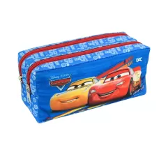 Estojo Duplo Tecido Carros DAC