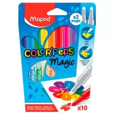 Caneta Hidrográfica Color Peps Magic CX 12 Cores Maped