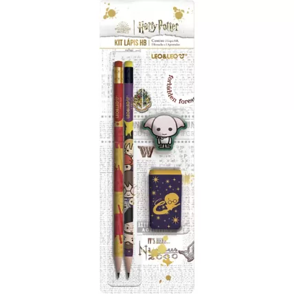 Kit Escolar Harry Potter Leo&Leo BT 4 UN