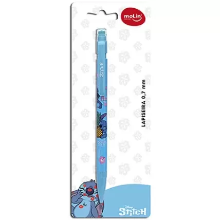 Lapiseira 0.7mm Disney Stitch Molin BT 1 UN