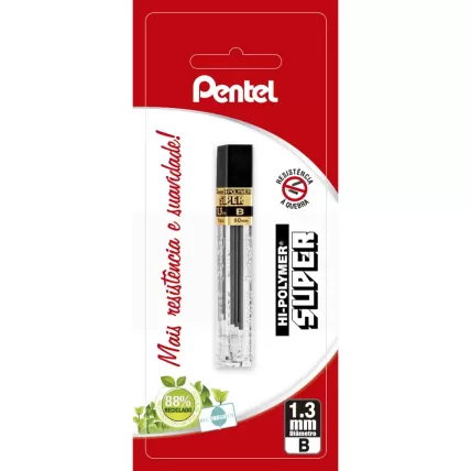 Minas Grafite 1.3mm B SM/CH13-B Pentel