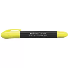 Marca Texto SuperSoft Amarelo Gel Faber-Castell