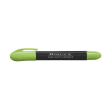 Marca Texto SuperSoft Verde Gel Faber-Castell