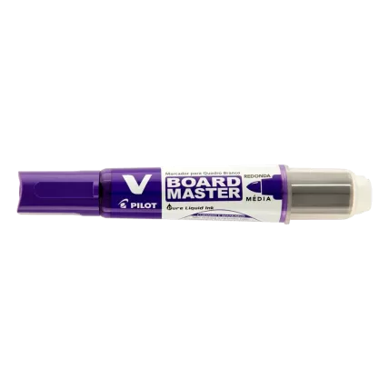 Pincel Marcador para Quadro Branco V-Board Master Violeta