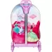 Mochila Escolar Infantil de Rodinhas Princesas Disney Maxtoy