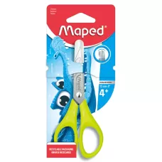 Tesoura Escolar sem ponta 13cm Verde Essentials Maped