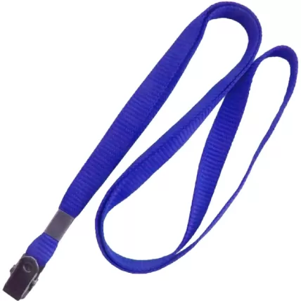 Cordão para Crachá Azul Royal Plastpark PCT 10 UN