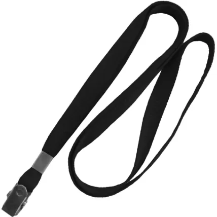 Cordão para Crachá Preto Plastpark PCT 10 UN