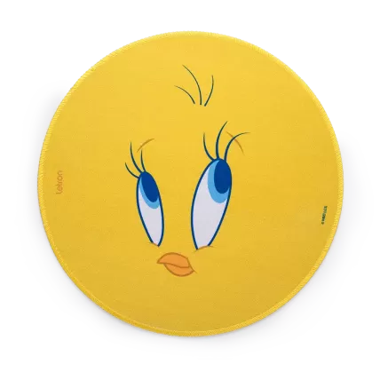 Mouse Pad Looney Tunes Piu-Piu Redondo Letron 