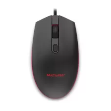 Mouse Gamer 2400DPI Led 7 Cores Preto Multi MO298 