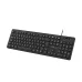 Teclado Multi Soft Silence USB Design Chocolate Preto TC144