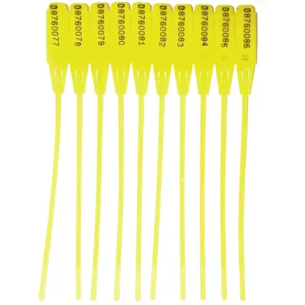 Lacres 16cm Dupla Trava Amarelo Protteu PCT 100 UN