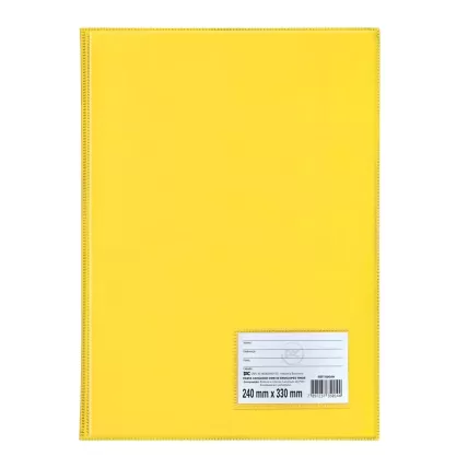 Pasta Catálogo Ofício DAC Amarelo 50 Envelopes Finos