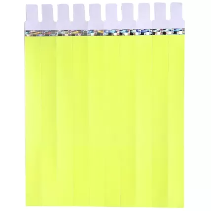 Pulseira de Identificação Nylon/Bopp Amarelo PCT 50 UN