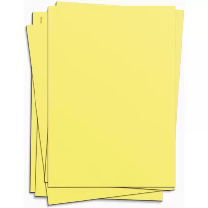 Cartolina 150g 50x66 Amarelo Canário Card Set Spiral