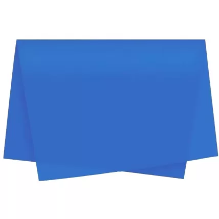 Papel de Seda 48x60 Azul Escuro Novaprint