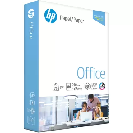 Papel Sulfite Office A4 75g HP PT 500 FL