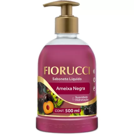 Sabonete Líquido Ameixa Negra 500ml Fiorucci