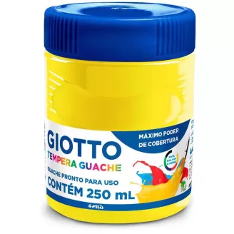 Tinta Guache 250ml Amarelo Ouro Giotto