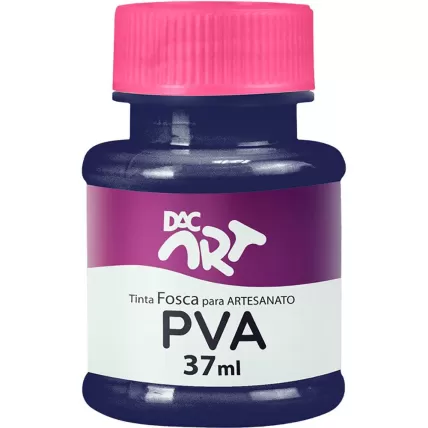 Tinta PVA para Artesanato Fosca 37ml Azul Marinho DAC