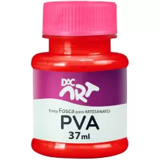 Tinta PVA para Artesanato Fosca 37ml Vermelho Tomate DAC